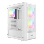 Gamdias Aura GC6 ARGB (ATX) Mid Tower Cabinet (White) r