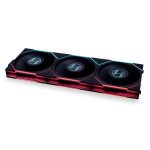 Lian Li Unifan TL LCD Reverse Blade 120mm RGB Cabinet Fan Black Triple Pack (1)