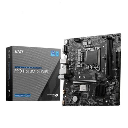 MSI Pro H610M-G WIFI DDR5 Motherboard