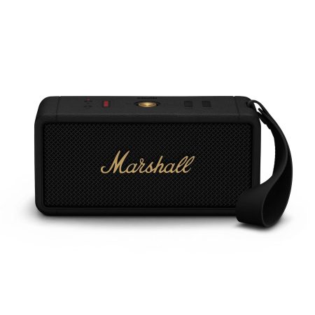 Marshall Middleton Portable Bluetooth Speaker (Black & Brass)