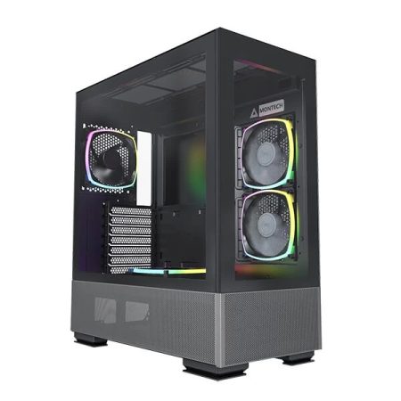 Montech Sky Two ARGB (ATX) Mid Tower Cabinet (Black)