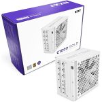 NZXT C1000 Gold ATX 3.1 Fully Modular Low-Noise PC Gaming Power Supply (White) 1