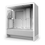 NZXT H5 Flow 2024 Compact ATX Mid-Tower PC Gaming Case (White) 1