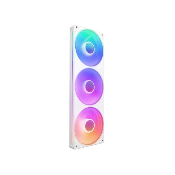 Nzxt F360 Rgb Core 360mm Single-Frame Cabinet Fan (Matte White)