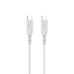 Stuffcool Alto C To C 100W 5A Cable fast USB C to C compatible for MacBooks , Laptops and Upto Galaxy S23 Series