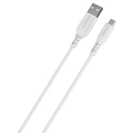 Stuffcool Celer M 2.4 Amp 1 Metre Micro USB Cable, White