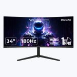 Zebronics Zeb N34A WQHD 180Hz Curved Display Monitor 1