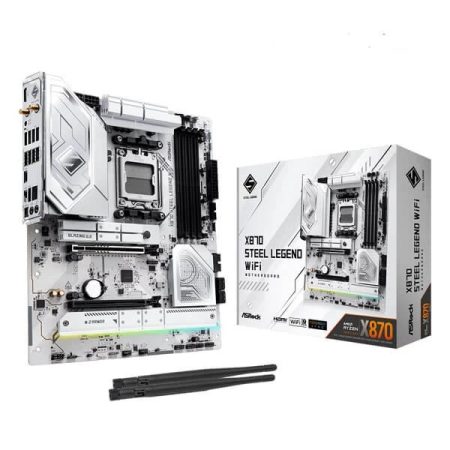 ASRock X870 Steel Legend WIFI DDR5 ATX Motherboard