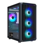 Ant Esports 205 Mini 6F ARGB (M-ATX) Mini Tower Cabinet (Black) 1