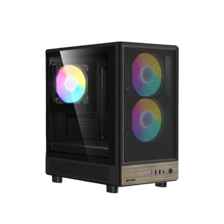 Ant Esports 300 Air Mini Mid-Tower Micro Atx Gaming Cabinet (Black)