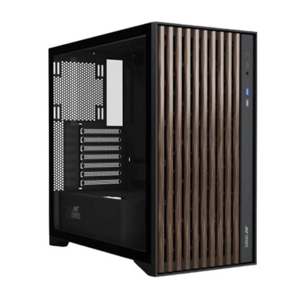 Ant Esports Zen Wood C3 (ATX) Mid Tower Cabinet (Black)