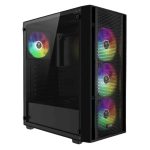 Gamdias Aura GC2 Elite V2 ARGB (ATX) Mid Tower Cabinet (Black) 1