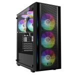 Gamdias Aura GC2 Elite V2 ARGB (ATX) Mid Tower Cabinet (Black) 1