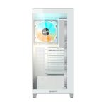 Gigabyte C500 Panoramic Stealth Mid Tower ATX Cabinet (White) 1