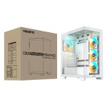 Gigabyte C500 Panoramic Stealth Mid Tower ATX Cabinet (White) 1