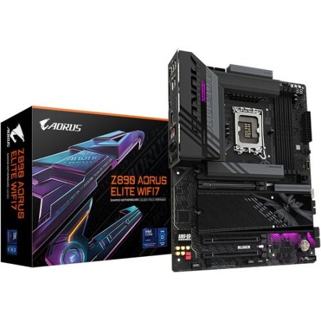 Gigabyte Z890 AORUS ELITE WIFI7 LGA 1851 ATX Motherboard (Matte Black)