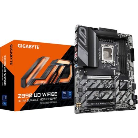 Gigabyte Z890 UD WIFI6E LGA 1851 ATX Motherboard (Matte Black)