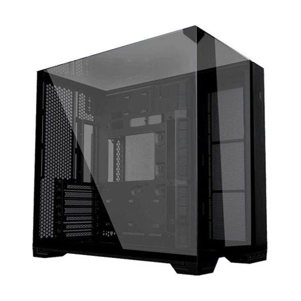 Lian Li O11 Vision Compact Black-Steel-Tempered Glass ATX Mid Tower Cabinet