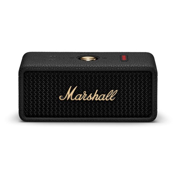 Marshall Emberton III Compact Portable Bluetooth Speaker (Black & Brass)