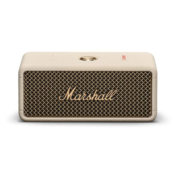 Marshall Emberton III Compact Portable Bluetooth Speaker (Cream)