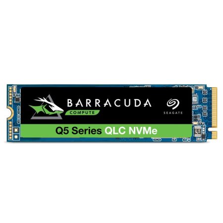 Seagate BarraCuda Q5 M.2 2280 500GB PCIe Gen3 x4 NVMe 1.3 3D QLC Internal SSD