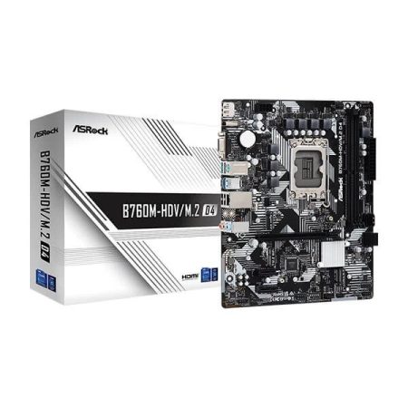 ASRock B760M-HDV/M.2 DDR4 Motherboard