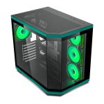 Ant Esports Crystal X11 ARGB (ATX) Mid Tower Cabinet (Green) 1