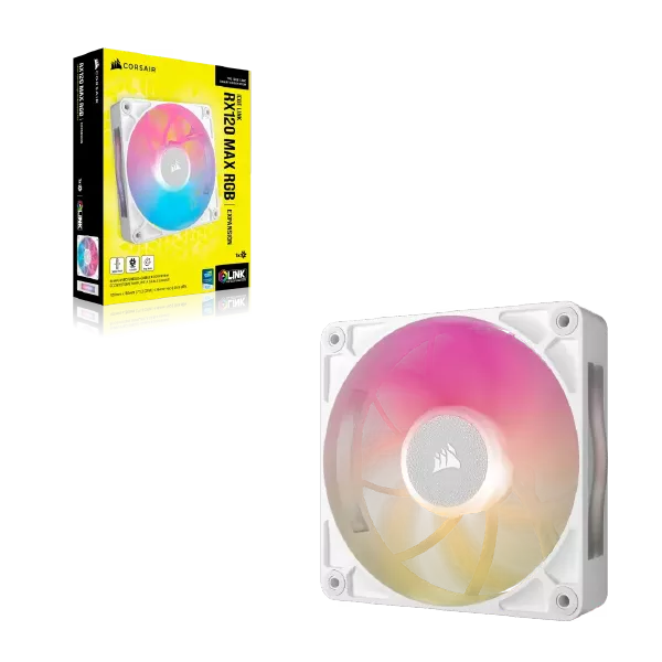 Buy Corsair iCUE LINK RX120 MAX RGB 120mm PWM Thick Fan Expansion