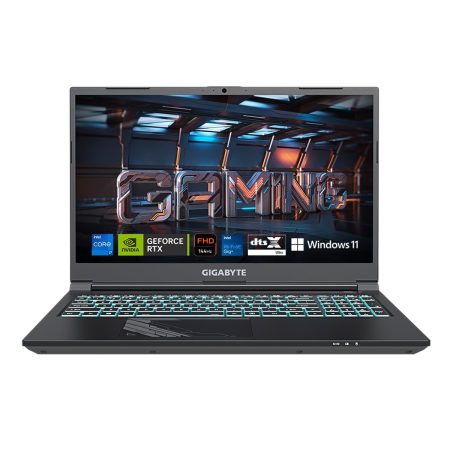 GIGABYTE G5 KF5-H3IN353SH, i7-13620H 4.9 GHz, RTX 4060 6GB GDDR6, 15.6" FHD 144Hz Display, 8G *2 DDR5-4800, Gen4 512GB, Multi Languages 15 Color Illuminated Keyboard