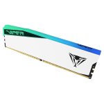 Patriot 16GB Viper Elite 5 DDR5 6000 MHz CL40 Memory DIMM Module (White) (1)