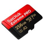 SanDisk Extreme Pro 256GB microSDXC UHS-I Memory Card With Adapter 1