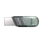 SanDisk iXpand USB 3.0 Drive Flip 128GB Flash Drive for iOS and Windows (Sea Green)