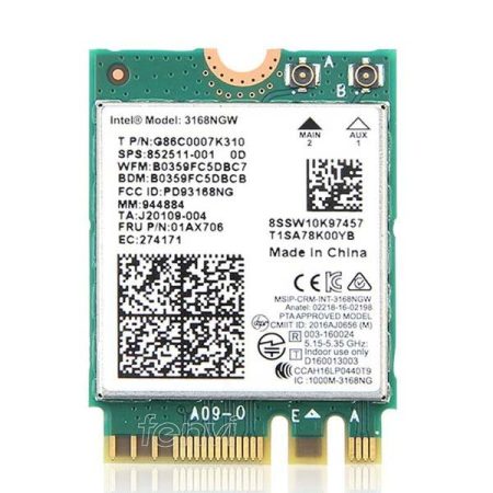 Asrock 3168NGW Wireless PCI-E Adapter