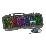 EVM EnClaw 9027 Gaming Keyboard and Mouse Combo (Black) 1