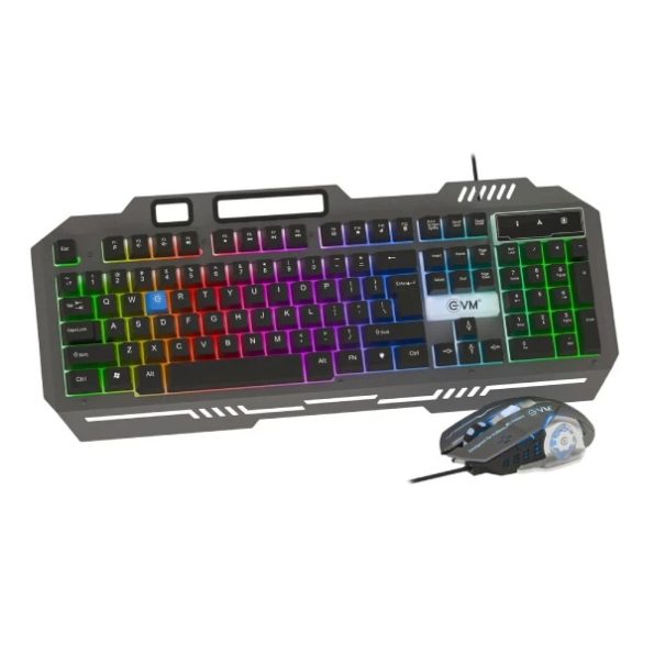 EVM EnClaw 9027 Gaming Keyboard and Mouse Combo (Black)