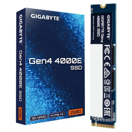 Gigabyte 4000E 250Gb M.2 Nvme Gen4 Internal Ssd (Blue)