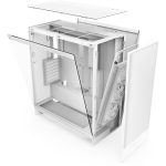 NZXT H7 Flow RGB (2024) ATX Mid Tower Airflow Cabinet (White) 1