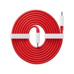 OnePlus SUPERVOOC Type-C to C cable 1.5 m Fast Charging Cable (Compatible with Charging Adapter, Red) 1