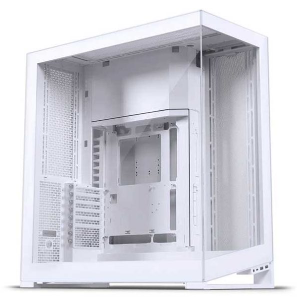 Phanteks NV9 MKII D-RGB Clear Tempered Glass Steel E-ATX Full Tower Desktop Cabinet (Matte White)