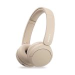 Sony WH-CH520 Wireless On-Ear Headphones with Microphone (Beige) 1