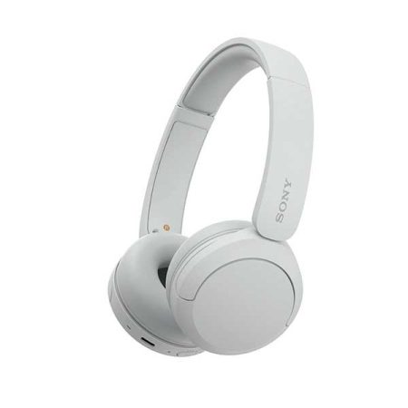 Sony WH-CH520 Wireless On-Ear Headphones with Microphone (White)