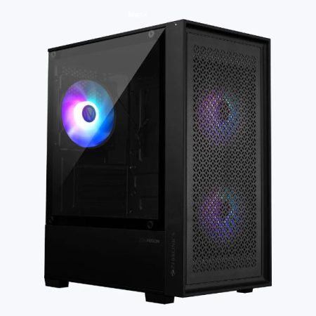 Zebronics Zeb Fusion Premium Gaming Cabinet-Black