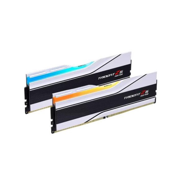 GSkill Trident Z5 Neo RGB 64Gb (32Gbx2) DDR5 6000Mhz Desktop RAM White (F5-6000J3636F32GX2-TZ5NRW)