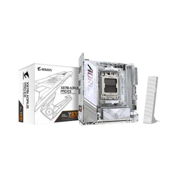 Gigabyte X870I Aorus Pro Ice AM5 Mini ITX Motherboard