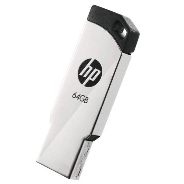 HP V236w 64GB Pen Drive (Silver)