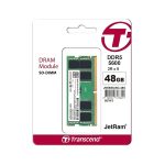 Transcend 48GB DDR5 5600MHz CL46 (2Rx8) Laptop Memory JM5600ASE-48G 1