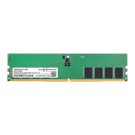 Transcend JM5600ALE-48G RAM 48GB DDR5 5600MHz CL46 (2Rx8) Desktop Memory