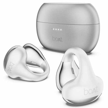 boAt Airdopes Loop OWS Earbuds (Pearl White)