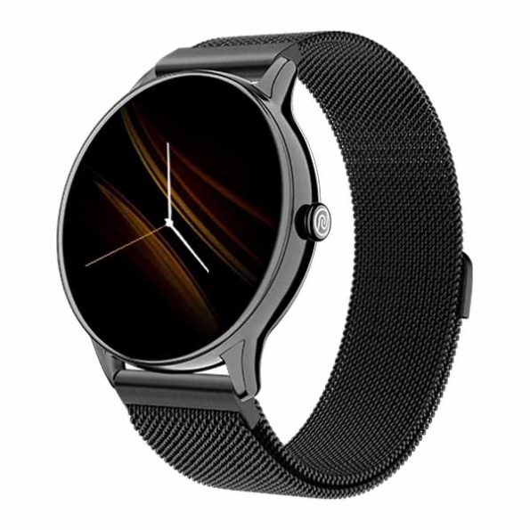Noise Twist Go round dial Smart Watch (Black Link)