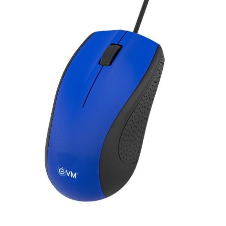 EVM Wired Optical Mouse (EVM M513), Blue